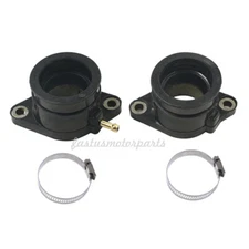 2x Intake Manifold Carburetor Boot Interface Joint Rubber For Yamaha TT600 XT600