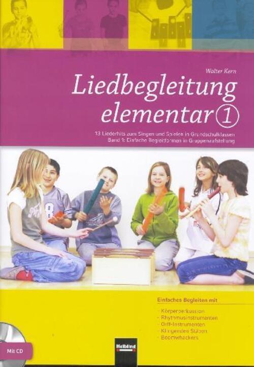 Thumbnail - Liedbegleitung Elementar 1 Walter Kern Taschenbuch Liedbegleitung