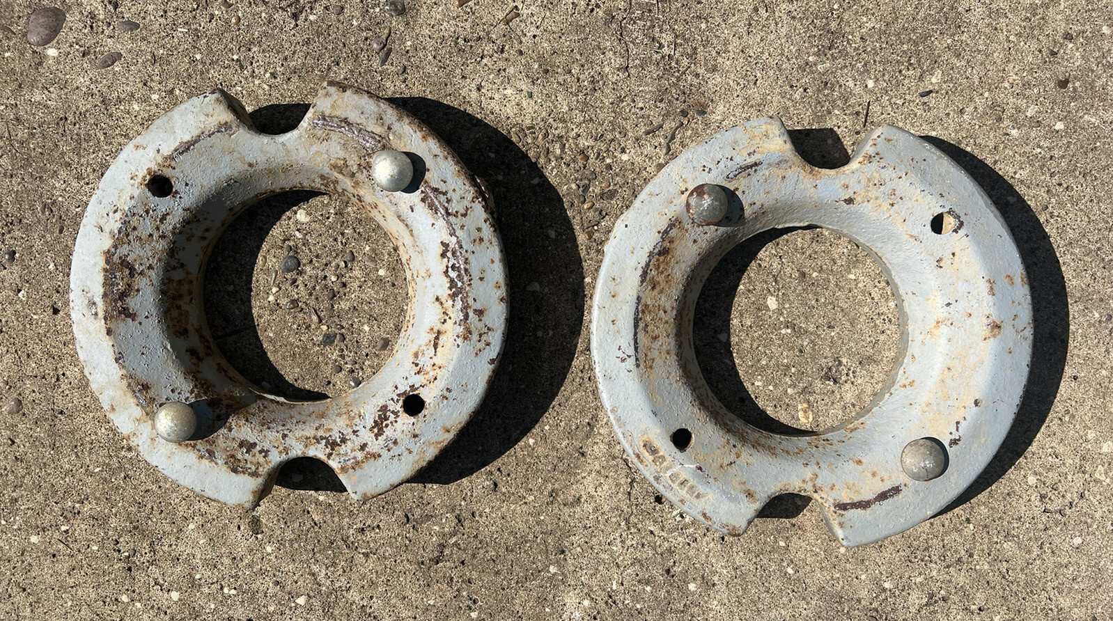 Farmall Cub Front Wheel Weights, IH Cub Cadet Rear Wheel Weights 1 Pair