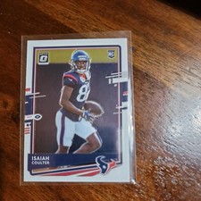 2020 DONRUSS OPTIC #132 ISAIAH COULTER ROOKIE CARD RC HOUSTON TEXANS