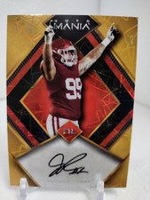 JOHN RIDGEWAY #/4 AUTO 2022 Wild Card Football AUTO MANIA Washington Commanders