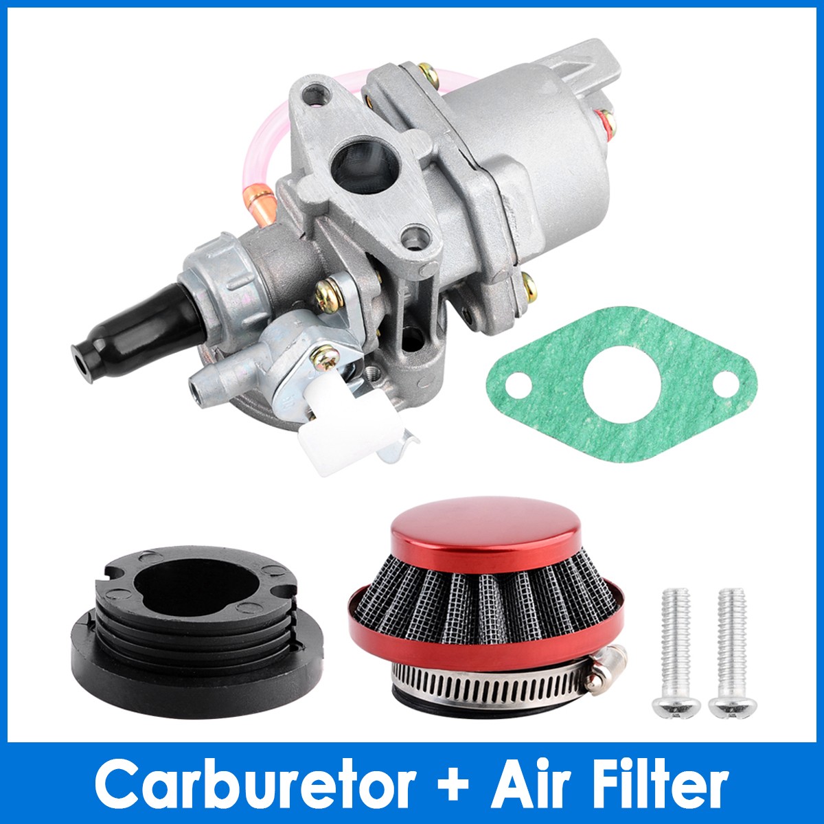 Carburetor Air Filter For 47cc 49cc Mini Moto ATV Dirt Pocket Bike Dirt Bike