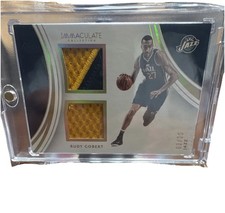 2015-16 Panini Immaculate Rudy Gobert Serial #03/25 Utah Jazz Memorabilia Card