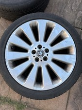 JAGUAR XF 250 2008-2011 19" AURIGA ALLOY WHEELS WITH TYRES SET OF 4 245/40/19