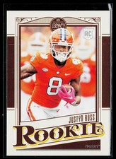 2022 Panini Chronicles Draft Picks #20 Justyn Ross Legacy Rookies Clemson Tigers