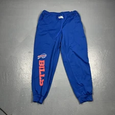 Buffalo Bills Zubaz Branded Jogger Sweatpants Blue Large Unisex NFL Fall