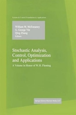 Stochastic Analysis, Control, Optimization and Applications - 9781461272816