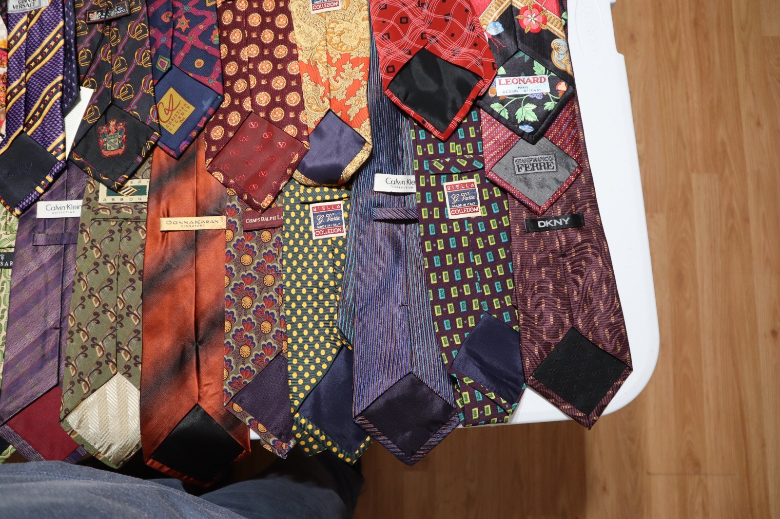 Leonard Paolo Gucci Polo Armani Versace Zegna Mens Tie Neckties Lot 170 Ties thumbnail 8