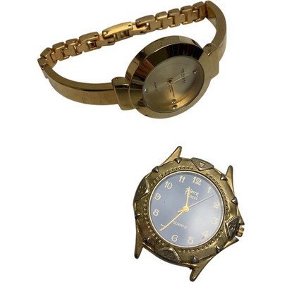 Oriflame Sweden Golden Quartz Wrist Watch Pierre Rucci Watch Face Untested