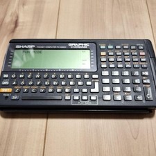 SHARP Pocket Computer PC-G850V C Language Graphic Display Manual New Batteries