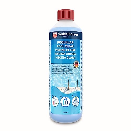 Clarifiant piscine et pataugeoire Veddelholzer produit entretien eau trouble 0.5L