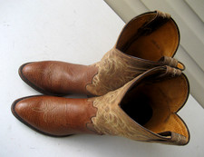 Tony Lama 7938 Boots 9 D Made in USA Rick Grimes Mens