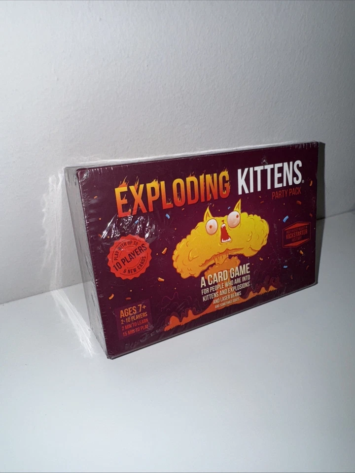 Exploding Kittens Party Pack Card Game Sealed NIB - Image 3 of 4