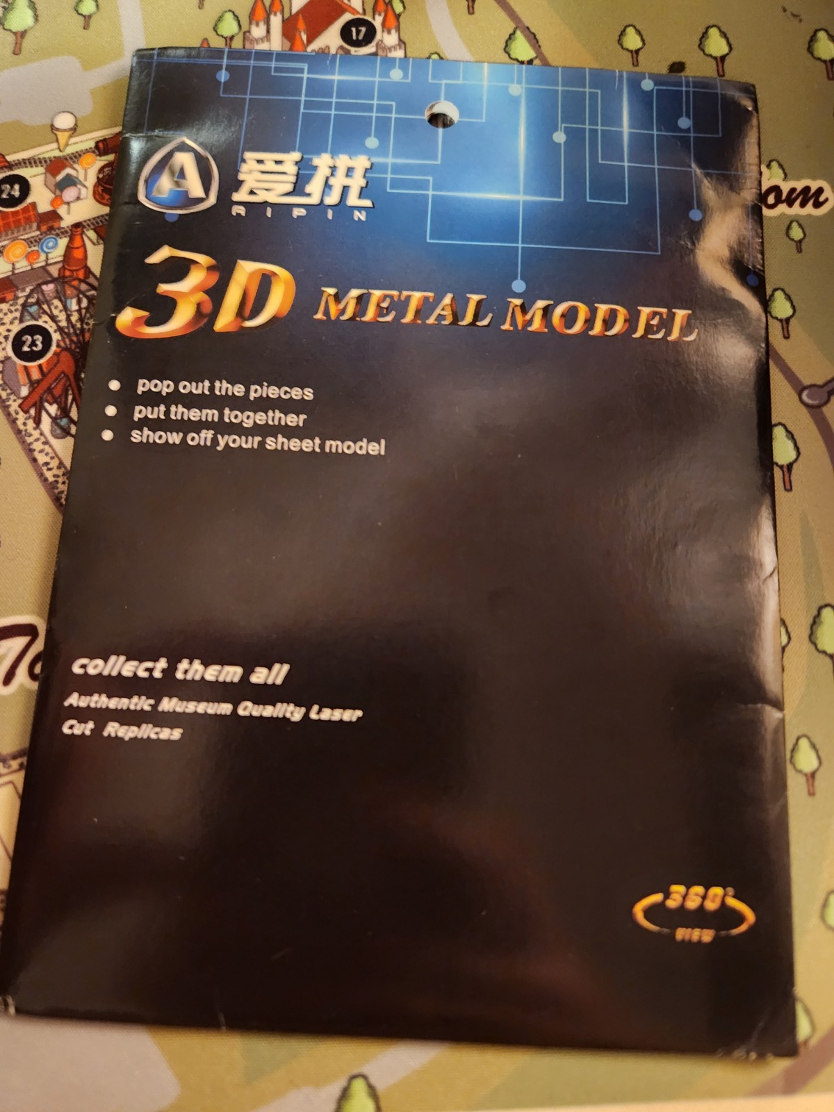 Fascinations Metal Earth Wheel Loader Cat Construction 3d Model Kit ...