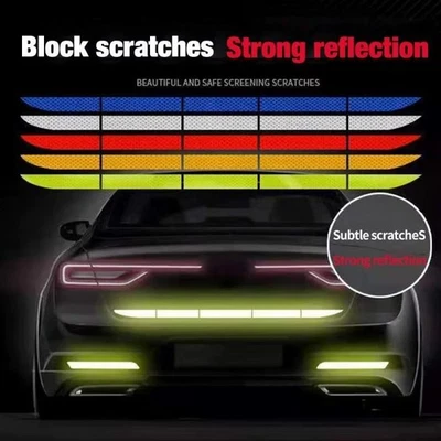 Strisce Riflettenti Cerchioni Auto Adesivi Sicurezza Maniglie - Bild 1 von 4