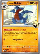 Cynthia's Gabite 110/217 Uncommon Ascended Heroes Pokemon Near Mint