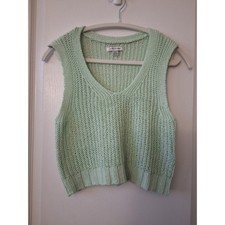 American Eagle XS Knit Vest Top Sleeveless Cottagecore Tennis Prep Academia