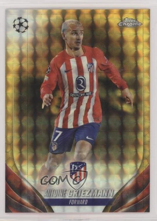 2023-24 Topps Chrome UEFA Club Competitions 15/50 Antoine Griezmann #190 0q0b