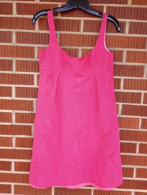 Milly of New York Sheath Dress Womens 4 Pink Lined with Pockets 