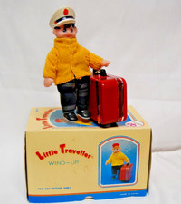 Kleiner Reisender - Little Traveller, Mann mit Koffer --OVP--