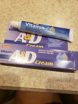 Natureplex Vitamin A&D Cream Moisturizer Dry Skin Lotion 1.5oz. Non Greasy 1Pack
