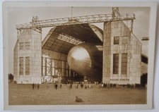 Zeppelin Foto - LZ 127 &bdquo;Graf Zeppelin&ldquo; in der Halle "RAUCHEN VERBOTEN" - um 1930