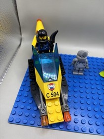 Atlantis / Town Diver Minifigures 8078 7977 2536 and Vintage 6437 Beach Buggy