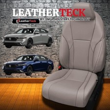 Honda Accord Exsport Hybrid Dove Grey 2024-2025 Katzkin Leather Seat Covers Kit