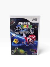 Super Mario Galaxy Nintendo Wii 2007 Complete Tested Works Some Scratches