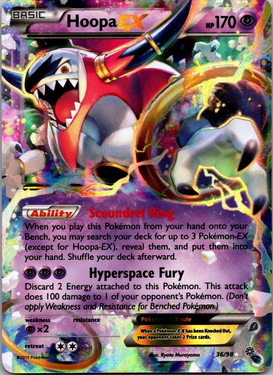 Hoopa EX 36/98 XY - Ancient Origins Ultra Rare NM | eBay