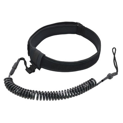 Surfboard Leash TPU Coiled Spring Waist Safety Rope Straight SurfBoard Leashes