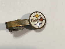 Vintage Silver Tone US Steel Corp Tie Clip Clasp