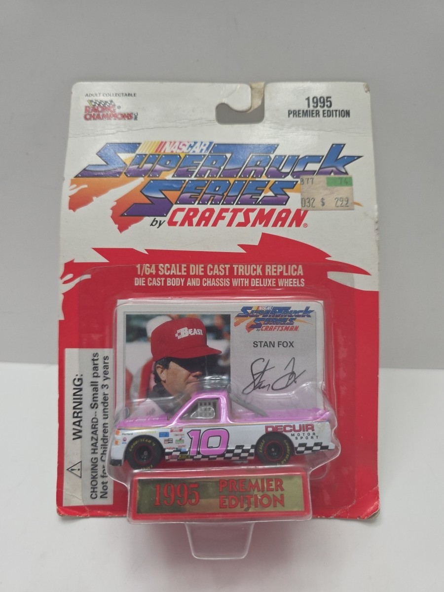 Racing Champions #10 Stan Fox NASCAR Super Truck Series 1995 1:64