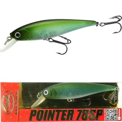 Pointer 78SP Fishing Lures, 3'' Freshwater Bass & Trout Lures, Suspending 4ft-...