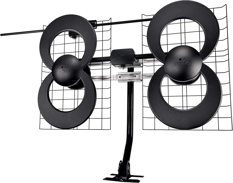 Indoor/Outdoor 4K 8K UHD TV Antenna with 20" Mast – Strong Signal up to 70 Miles - Image 3 of 4