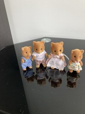 Sylvanian Families Slydale Fox Family Figures Of Four