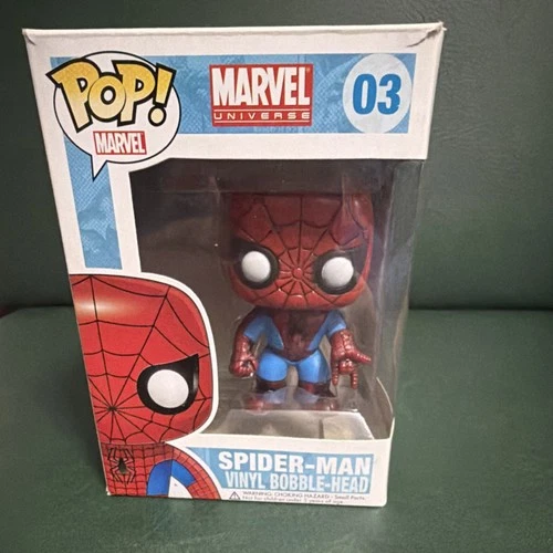 Funko Pop! Vinyl: Marvel Universe Spider-Man #03 Vinyl Bobblehead Comics Theme