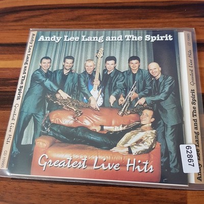 ANDY LEE LANG & THE SPIRITS greatest hits EX/VG+ (CD Album, Rock, Gabriel)