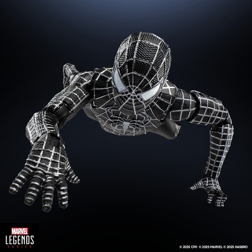 2025 Marvel Spider-Man 3 Legends BLACK SUIT SYMBIOTE EMO GOTH TOBEY 6" Hasbro Fg - Picture 19 of 21