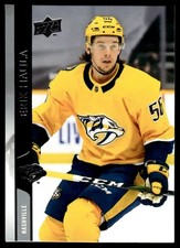 2020-21 UPPER DECK HOCKEY CARD ERIK HAULA #578 NASHVILLE PREDATORS 7387