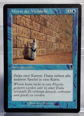 Magic Vintage - Words of Wisdom - Common/Spontanzauber  - Odyssey - DE/EN/EX-GD
