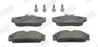 Jurid 572422J Bremsbelagsatz, Scheibenbremse For Nissan