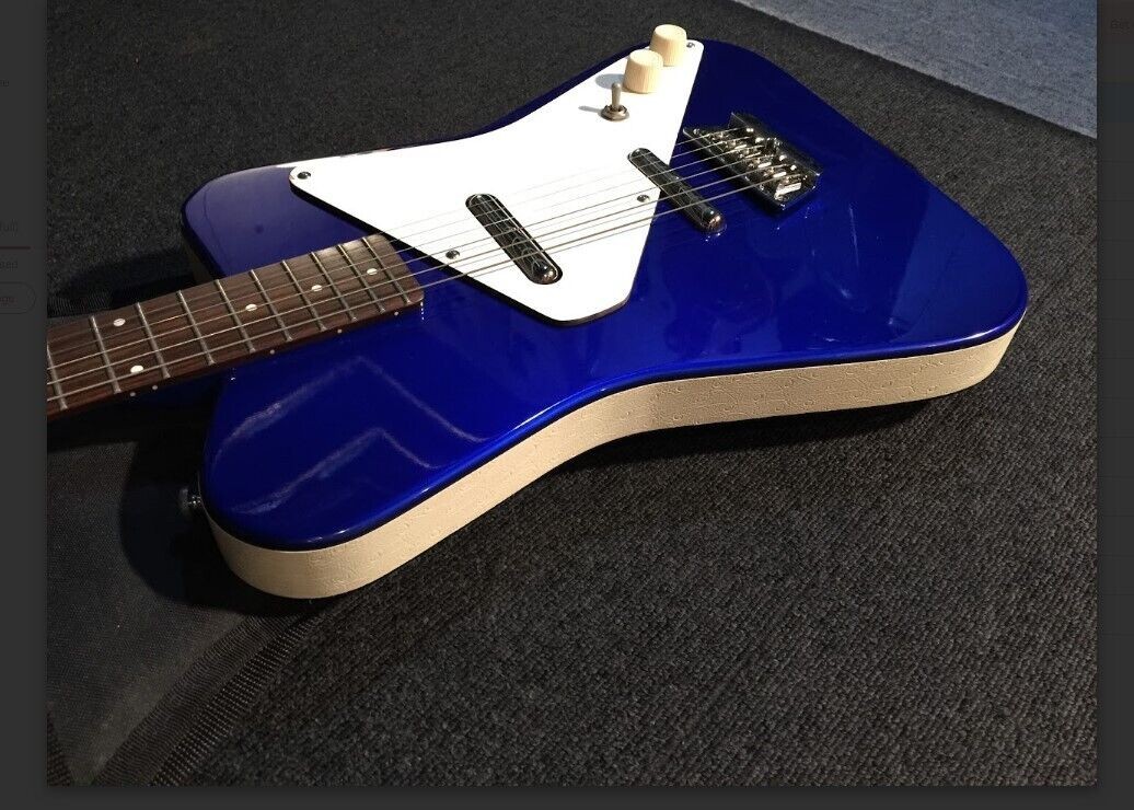 Electric Guitar Danelectro Dano Pro Blue Made in Korea S/N 018714