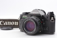  MINT  Canon AE-1 Program 35mm Film Camera lens new fd NFD 50mm f1.4 From JAPAN