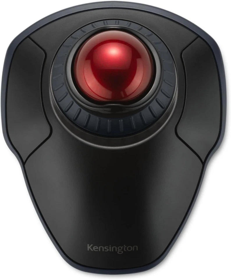 Ratón Trackball Óptico Inalámbrico con Anillo de Desplazamiento para PC y Mac Foto 3 de 4