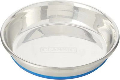 Katze / Welpe KLEINE Schale Classic rutschfeste Schüssel Qualität Edelstahl 6'' - 250ml