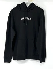 Airwalk NWOT men’s hoodie size medium Oversized Angel Long Sleeve Black