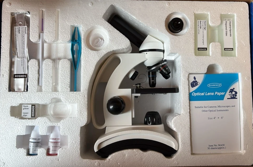 Das große Forschermikroskop Experimentierkasten von KOSMOS in einem TOP Zustand - Bild 4 von 4