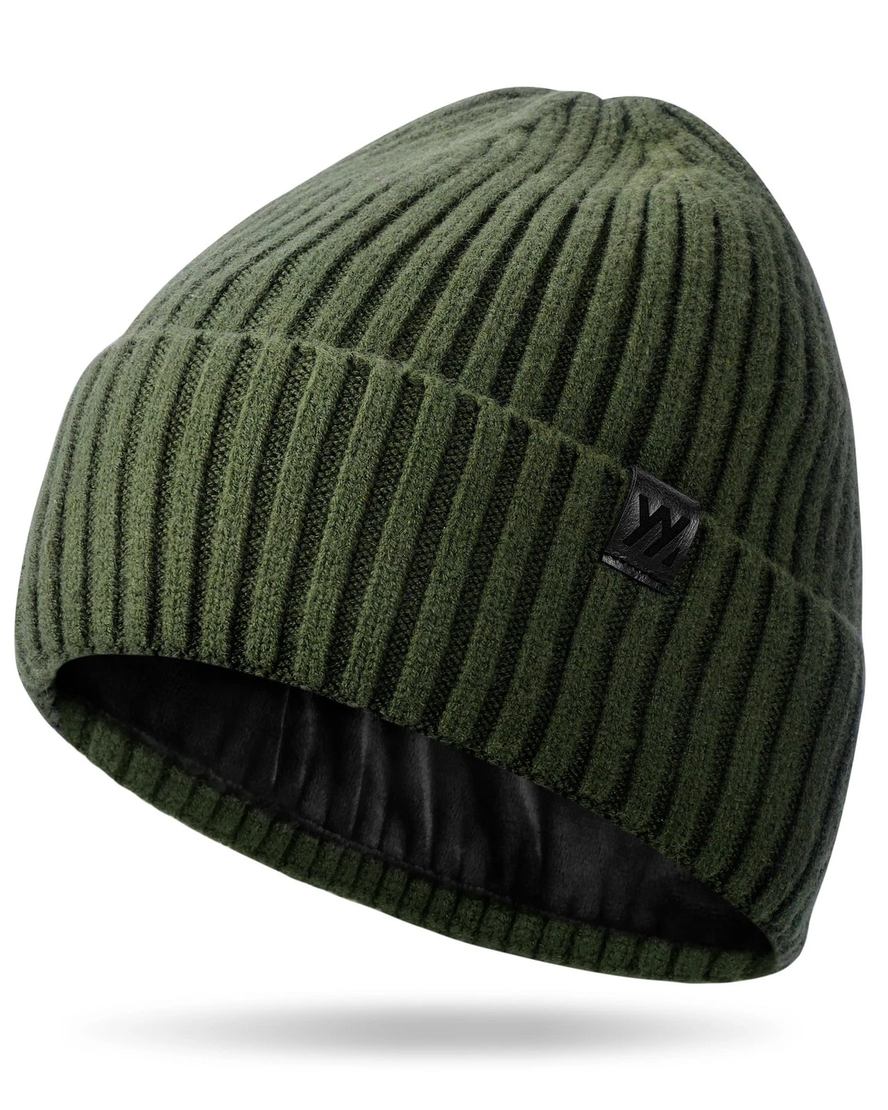 Winter Beanie Hat for Men & Women, Fleece Lined Thermal Knit Hat Ski Beanie S...