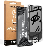 Sichtschutzglas + Applikationsrahme FüR Galaxy S25 Fe Bizon Blickschutz Hartglas